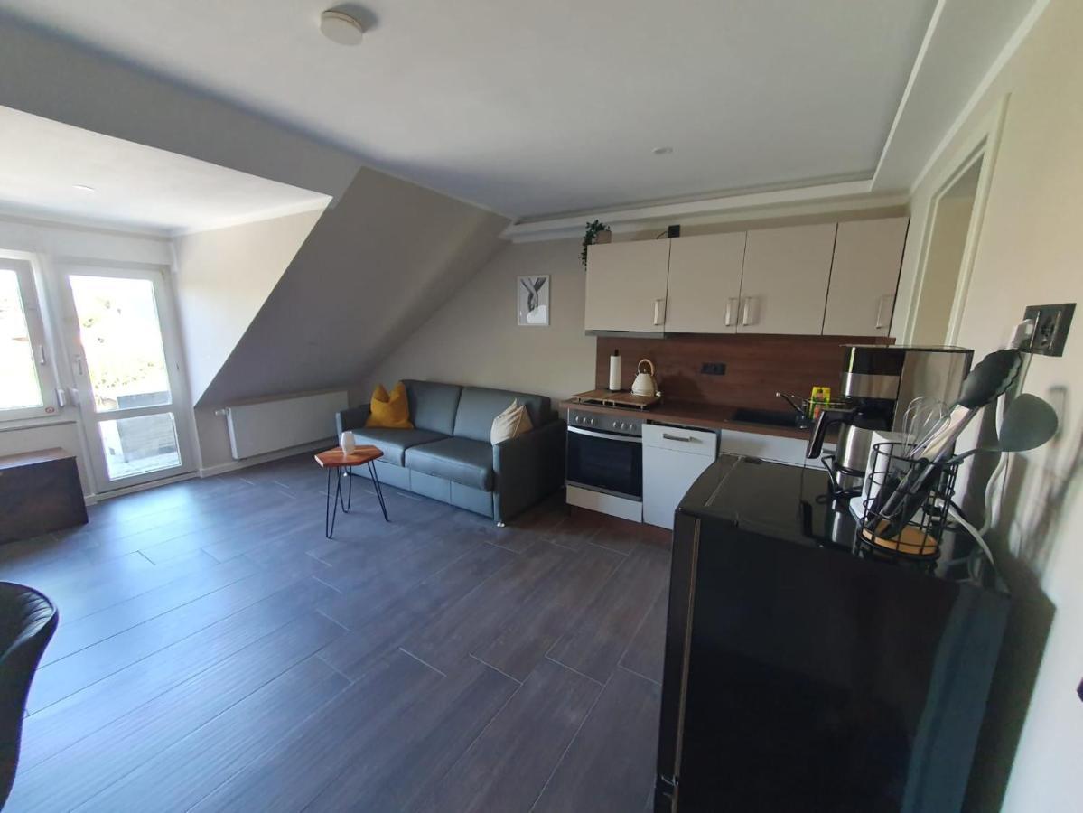 Neumuehler Hof- Ferienwohnung "Benjamin" Mit Grosser Privater Dachterasse Und Guter Anbindung In Die City Schwerin  Luaran gambar